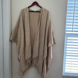 Talbots Wool Poncho